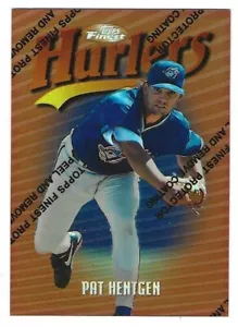 Topps Finest Bronze Refractor #043 1997 Pat Hentgen Toronto Blue Jays BV $5 - Imagen 1 de 1