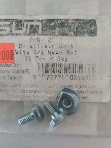 Sunlite Derailleur Bracket Bolt & Nut Der. Bolt & Nut plus extra bolt - Picture 1 of 1