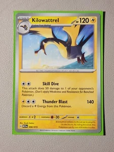 Kilowattrel 008/015 McDonald's Match Battle Pokemon promo card 2023 NM - Picture 1 of 1