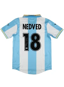 [SIGNED SHIRT] Pavel Nedved - Lazio Rome - Certificat Beckett - Picture 1 of 4