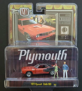 2024 M2 Machines 1971 Plymouth Cuda 383 R02 24-08 - Picture 1 of 3