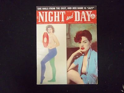 1959 AUG NIGHT AND DAY MAGAZINE-NICE COVER PHOTOS & INSIDE PHOTOS & ADS -ST 3292 - Image 1 of 2