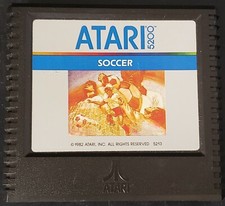 ATARI 5200 Soccer Vintage Video Game Cartridge Cart Tested