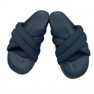 Olukai Moonlit Ocean Hila Puffy Slide Sandals Size 11 - Picture 1 of 6