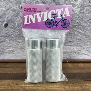 Pac Man BMX Axle Pegs 3/8 Old School BMX NOS Deep Socket Steel Chrome For GT - Picture 1 of 9