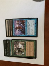 Mtg Old School Stronghold Awakening Visions Flooded Shoreline 8 Cards LP-M