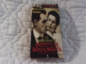 INSTITUTE BENJAMENTA VHS THE BROTHERS QUAY MARK RYLANCE ALICE KRIGE DRAMA B&W - Picture 1 of 7