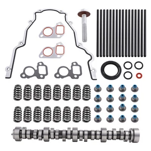 Engine Camshaft Kit w/GASKETS for Chevy LS 4.8L 5.3L 6.0L 6.2L 12575392 E-1840-P - Foto 1 di 12
