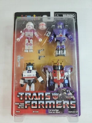 Transformers Series 3 Minimates (Set of 4) Diamond Selects Toys 2022 NEW IN BOX - Image 1 of 4