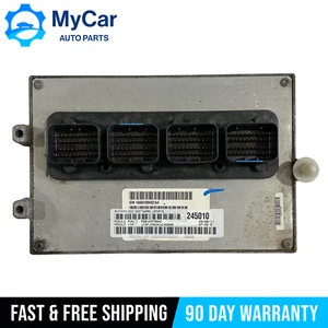2012 JEEP LIBERTY 3.7L AT 68103708AC ENGINE COMPUTER MODULE ECM ECU PCM - Picture 1 of 3