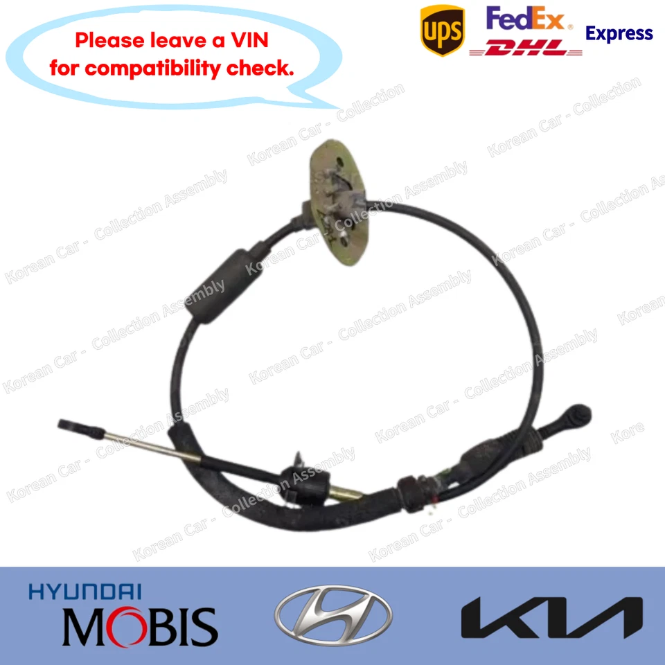 467902E100 正品换档控制电缆适用于现代图森 2005 - 2009 — 第 1/2 张图片