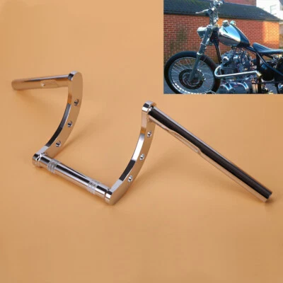 1英寸镀铬车把Z杆适用于Harley Dyna Softail Sportster XL 883 1200 — 第 1/4 张图片