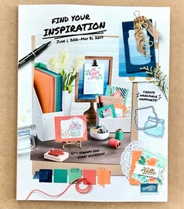 Stampin Up 2016-17 Annual Catalog New Rubber Stamps Crafts Cards Idea Book - Picture 1 of 1