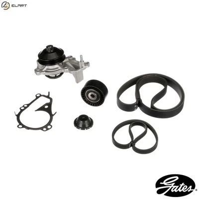 WATER PUMP + VRIBBED BELT KIT KP16PK848SF FOR PEUGEOT 2008 301 108 208/Van  DS - Image 1 of 4