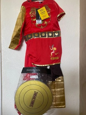 Disfraz de Gladiador Romano Historias Horribles Edad 3-4 Años Foto 1 de 4