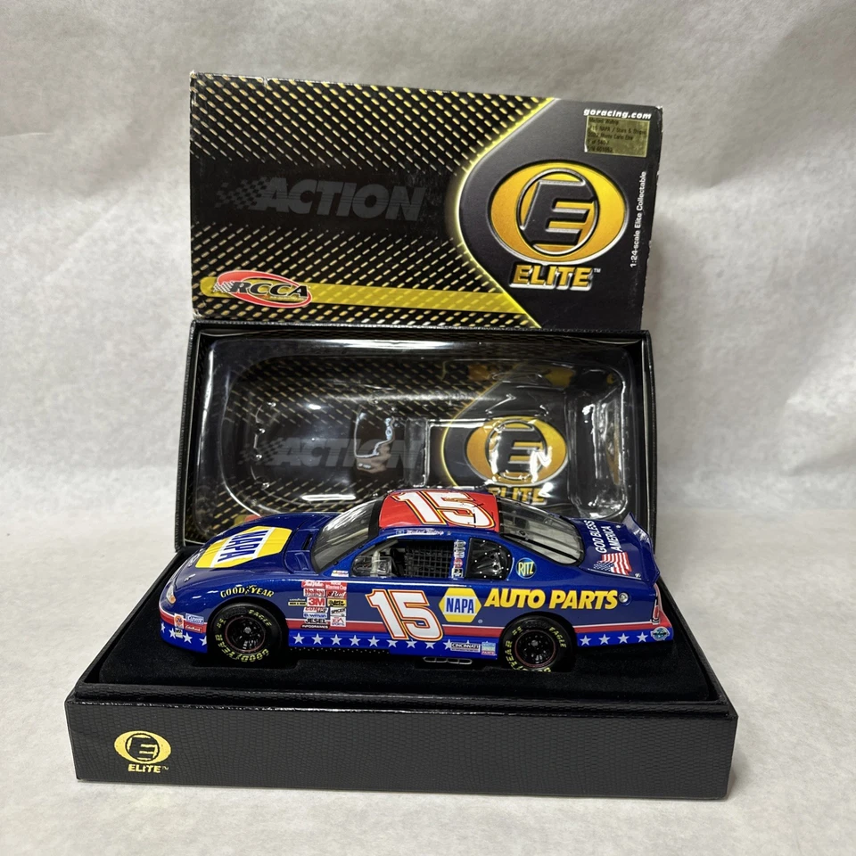 Michael Waltrip #15 Elite Napa 2002 1/24 estrellas y rayas NASCAR fundido a presión C12 Foto 1 de 4