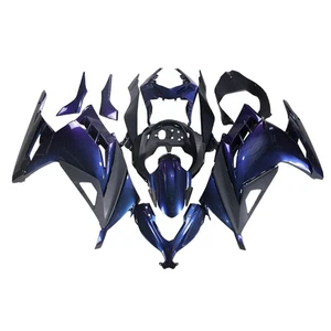 Carenados azul camaleón púrpura para carrocería Kawasaki EX300R Ninja 300 2013-2017 - Imagen 1 de 10