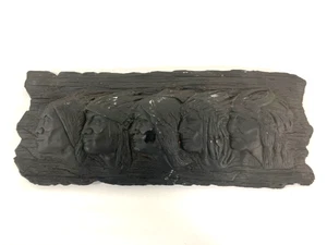 Wandmontierte indianische Gesichter Plakette - 17" lang - Bild 1 von 12