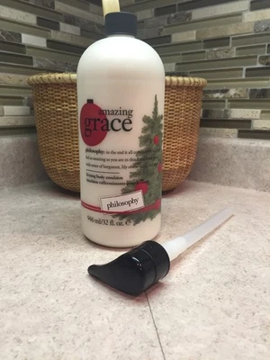Emulsión corporal Philosophy Amazing Grace 32 oz. Con bomba. Nuevo A s sin abrir. Foto 1 de 2