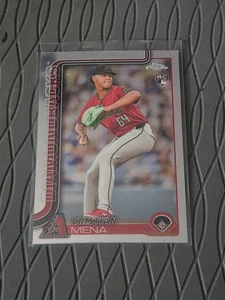 Cristian Mena 2025 TOPPS CHROME Baseball Card - Picture 1 of 2