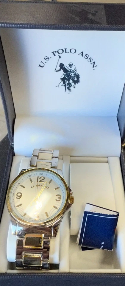 Men’s U.S. Polo Assn. Watch SR626SW Stainless steel Castback PC21J Watch - Image 1 of 4
