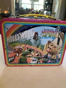 Vintage Metal Lunchbox Jim Henson 1979 The Muppets Movie No Thermos Used Cond - Picture 1 of 15