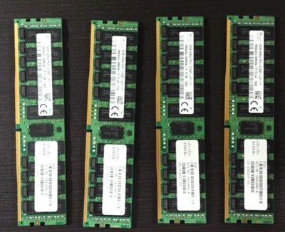 SK Hynix 128GB (32GB x 4) 4DRx4 PC4-2133P LRDIMM DDR4 ECC server RAM - Image 1 of 2