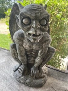 Magic Power Lattice Gargoyle 3D Halloween Decorazione Spettrale 11,5” NON FUNZIONA! - Foto 1 di 12