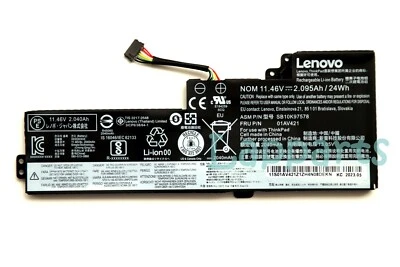 Nueva Batería Original 01AV421 01AV420 01AV419 24Wh para Lenovo ThinkPad T470 T480 Foto 1 de 2