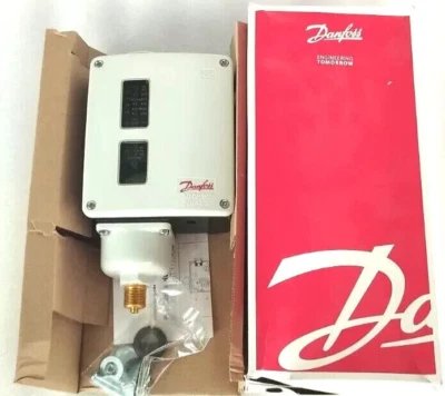 1PC- Danfoss 017-529166 Pressure switch,RT110 Regulation range [bar] Pe:0.20-3.0 - Image 1 of 4