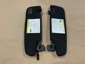 2015-2023 Ford Mustang Coupe Sun Visors Pair "Home Link" - OEM - Picture 1 of 12