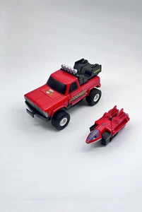 ERTL Zoomer POW-R-TRON 10553 And POPY MR-03  Robot Plane Missing Wings - Picture 1 of 16