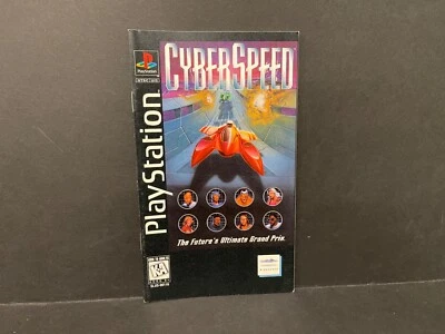 CyberSpeed PS1 Largo MANUAL SOLO SIN SEGUIMIENTO Auténtico Foto 1 de 2