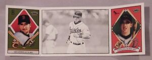 2003 Topps 205 Fold Out Tri Fold Nomar Garciaparra Red Sox Jay Gibbons Orioles
