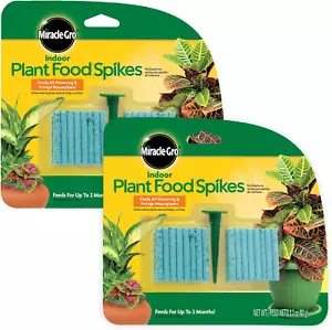 Indoor Plant Food Spikes, Includes 48 Spikes - Continuous Feeding for All Flower - Picture 1 of 5