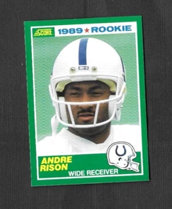 1989 Score Football ~ # 272 ANDRE RISON (RC) ~ Indianapolis Colts ~ NR-MT+ - Picture 1 of 2
