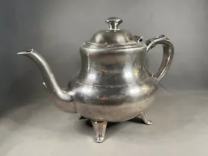 Vintage 1881 Rogers Credon versilberte Teekanne 4365 - Bild 1 von 11