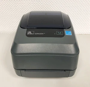Zebra GX420t ZTC Thermodrucker Thermodirekt Etikettendrucker Thermo Label #7 - Bild 1 von 4