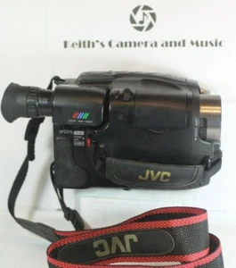 Clean JVC GR-AXM80U VHS-C Camcorder for parts or repair Please read Free Ship - Picture 1 of 9