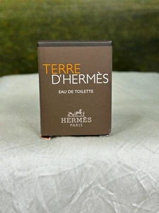 TERRE D'HERMES 5ML EDT MINI SPLASH (NEW WITH BOX) - Picture 1 of 6