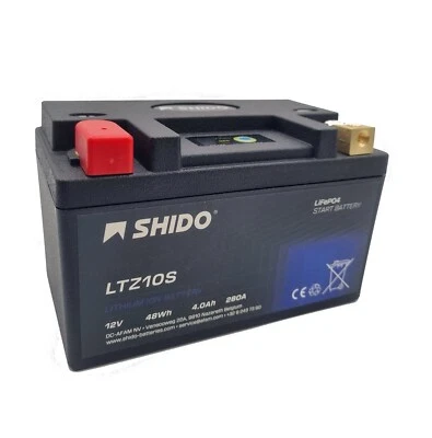 SHIDO LITHIUM LIGHTWEIGHT MOTORCYCLE BATTERY HONDA CBR1000RR FIREBLADE ABS 09-16 - Image 1 of 3