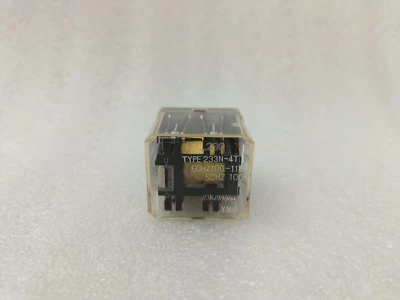 Fujitsu FRL 230 TYPE 233N-4T Relay  60HZ100-110V  50HZ 100V - Image 1 of 4