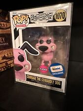 Funko Pop! Courage The Cowardly Dog Sketched and Signed by Jeff Brennan