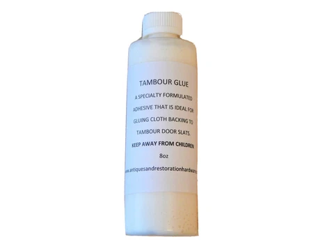 Hoosier Cabinet Hardware Tambour Door Glue For Pre-Shrunk Twill Cloth Webbing Cover
