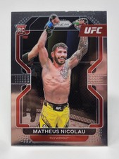 2022 Panini Prizm UFC Base #168 Matheus Nicolau RC