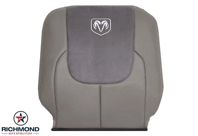 03 Dodge Ram 2500-Lado del conductor Inclinado Respaldo Cubierta de asiento de cuero de repuesto TAUPE TAN Foto 1 de 4