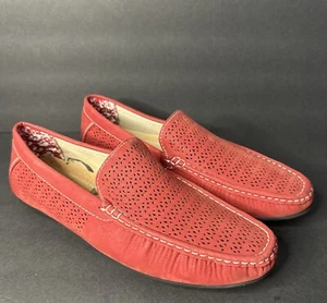 STACY ADAMS Men's Cicero Perfed Moc Toe Slip-on Driving Style Loafer Size 9M - Picture 1 of 10