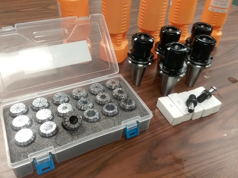 CME CAT40-ER32 Collet Chuck-8 Chucks/Set for Tool Holder Set