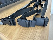 3x Craghoppers Travel Webbed Clip Belts Non-Metal Airport Safe Adjustable to 32”