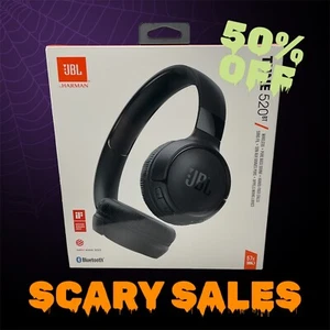 Auriculares intrauditivos JBL Tune 520BT inalámbricos Bluetooth con micrófono incorporado NUEVO - Imagen 1 de 2